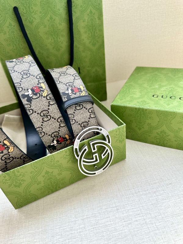 グッチベルト激安角部分ディテール